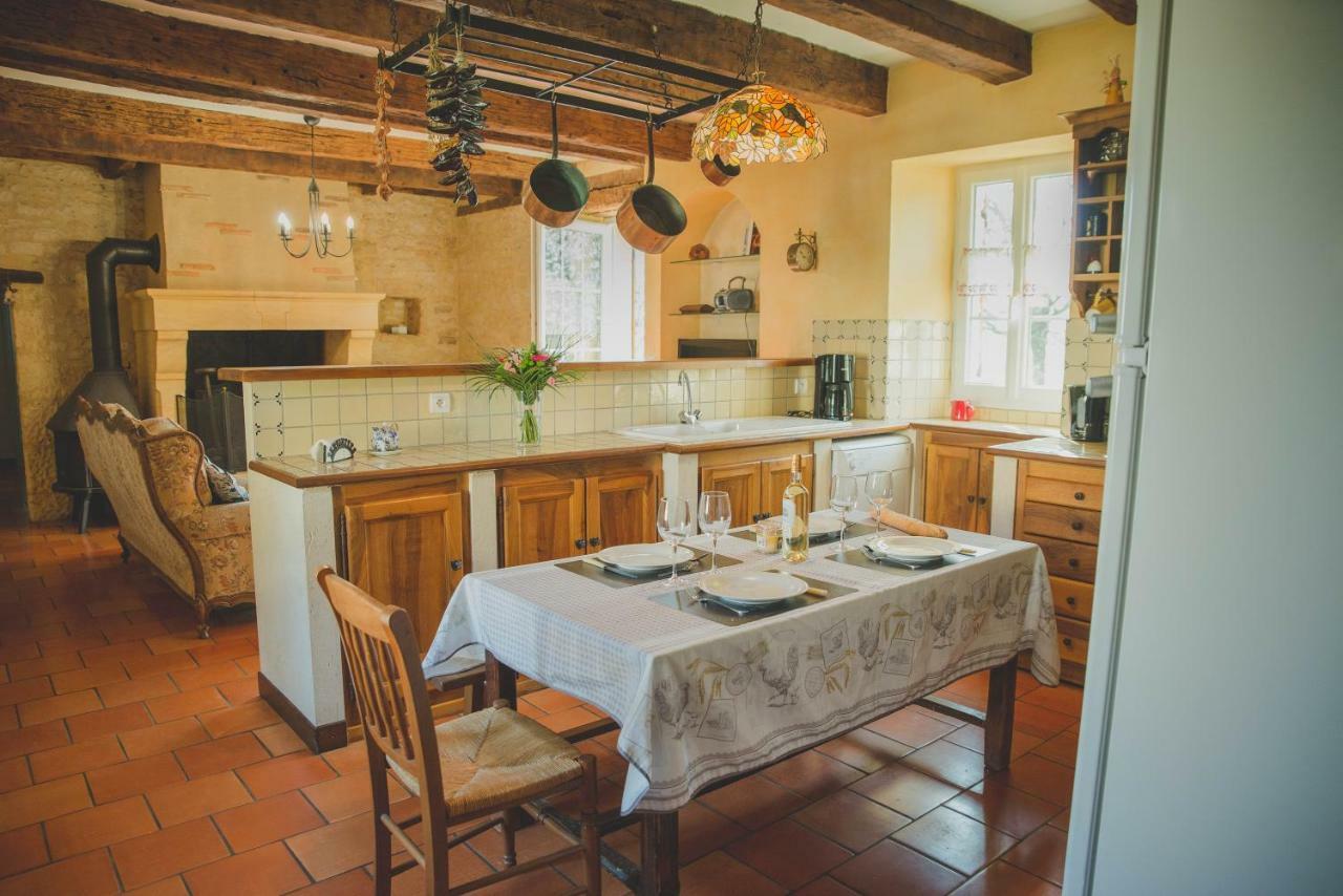 La Ferme De Bousserand Pontours Екстериор снимка