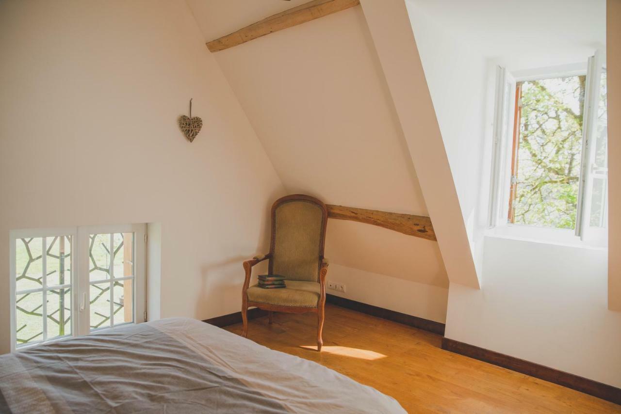 La Ferme De Bousserand Pontours Екстериор снимка